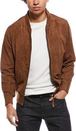 Blank NYC Blank Nyc Quick Action Suede Bomber Jacket