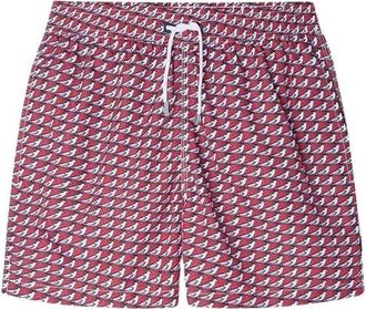Hackett Badmode, Heren, Rood, XL, Seagulls Zwemshorts