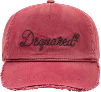 Dsquared2 Baseball Cap M176 - Heren - Petten - Rood - ONE Size - Accessoires