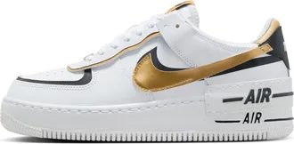 Nike Womens Air Force 1 Shadow Shoes in White | CI0919-125