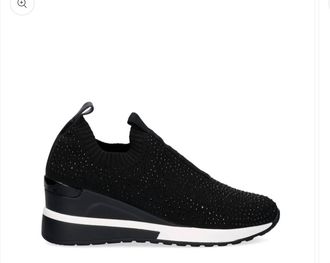 Ex&eacute; Womens Strass Sneaker In Black