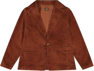 Lee Kurzjacke LEE Lee Blazer Structured Blazer, Damen, Gr. XS, braun, Obermaterial: 71% Baumwolle CO. 26% Polyester Pol. recyc.. 3% Elasthan EL., Jacken K