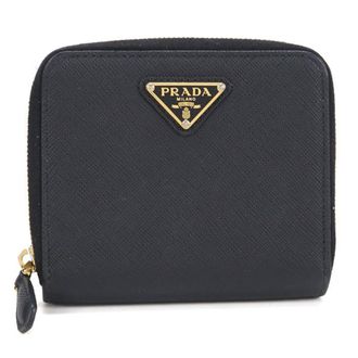 Prada Black Leather Wallet (Bi-Fold) (Pre-Owned)