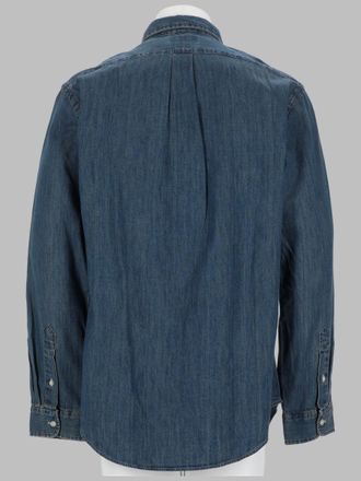 Polo Ralph Lauren Logo-Embroidered Cotton Shirt - Denim