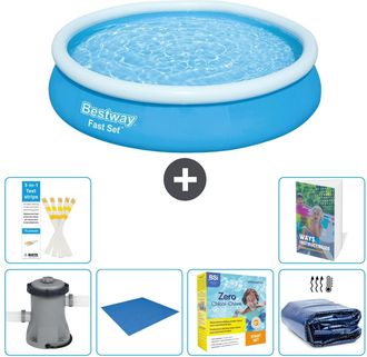 Bestway Piscina Bestway Fast Set Redonda - 366x76 Cm - 7-piezas S245
