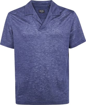 Ermenegildo Zegna Z Lux Leisurewear V Neck T-Shirt