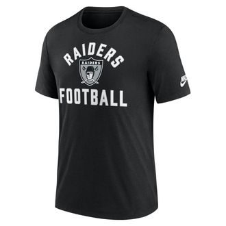 Nike Las Vegas Raiders Favorable Timeline Nike Mens NFL T-Shirt in Black | NJFD00A8DV-NC4