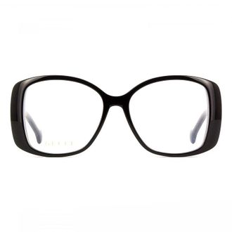 Gucci GG1236O001 Square Full Rim Eyeglasses - Black