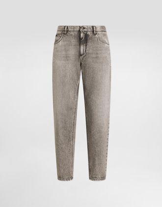Dolce & Gabbana Denim Trousers - Man Denim Multi-colored 44