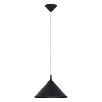 Sollux Lighting L&aacute;mpara de techo negro acero alt. 76