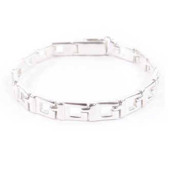 Gucci Silver Silver 925 Charm Bracelet (Pre-Owned)