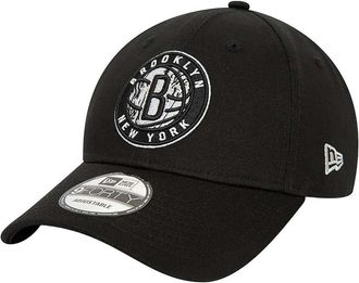 New Era NBA Brooklyn Nets Infill 9 Forty Cap - Black