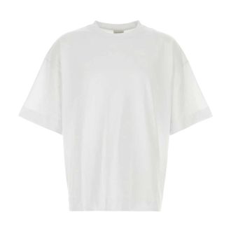 Dries Van Noten T-Shirts, male, White, Size: XL Heno Oversize T-Shirt