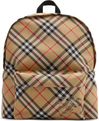 Burberry Beige Nova Check backpack