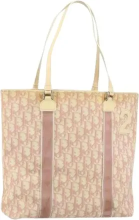 Dior Pre-owned Tote Bags, female, Pink, Size: ONE SIZE Pre-owned Vintage Tote Bag