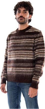 Only & Sons Jersey de punto Onsaiden RLX LS con cuello redondo - Knitwear - Hombre - Marr&oacute;n - XL