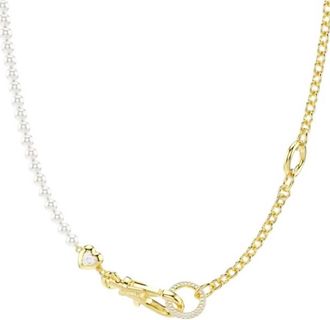 Swarovski Idyllia Crystal Pearl Necklace