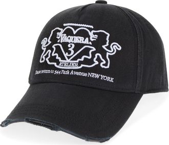 Vaquera Crest Embroidered Baseball Cap in Black at Nordstrom