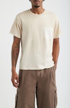 Elwood Core Distressed Tee in Vintage White at Nordstrom, Size Xx-Large