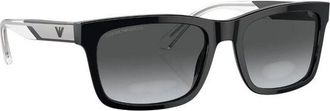 Emporio Armani Zonnebril Glanzend Zwart