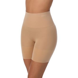 DKNY Seamless Litewear High Leg Shaper Shorts in Glow at Nordstrom, Size X-Large