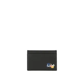 Paul Smith unisex, Accessoires, Zwart, Maat: ONE Size Leer