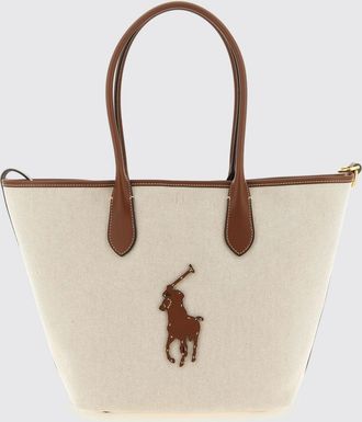 Polo Ralph Lauren Borsa Polo Ralph Lauren in canvas e pelle