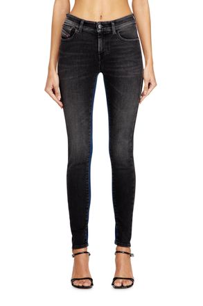 Diesel Skinny Jeans - 2017 Slandy - Jeans - Woman - Black