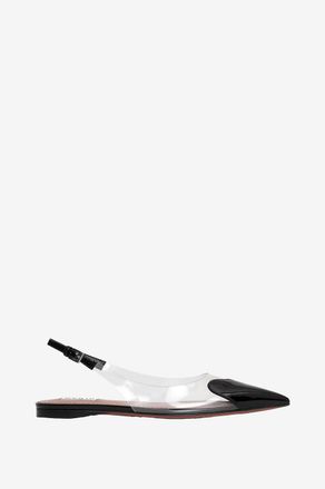Alaia Halb-transparente Slingback-Ballerinas Le Coeur