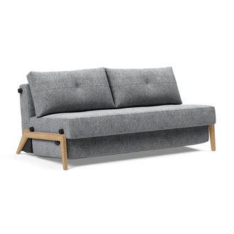 Innovation Cubed 160 Schlafsofa, 103 x 165 cm, Eiche / granitgrau (565 Twist)