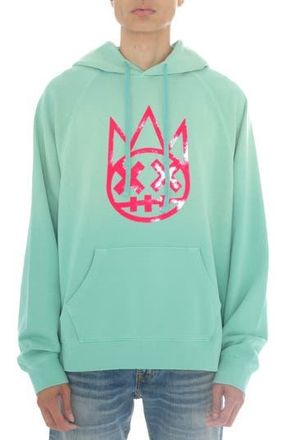 Cult of Individuality Shimuchan Flocked Logo Graphic Hoodie in Vintage Mint at Nordstrom Rack, Size Xxx-Large