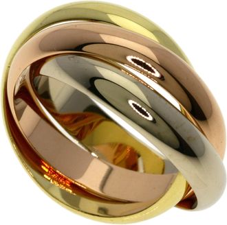 Cartier Trinity Yellow Gold (18K) Pink Gold (18K) White Gold (18K) Band Ring (Pre-Owned)