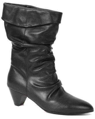 Tiffany & Fred Slouch Cuff Leather Boot