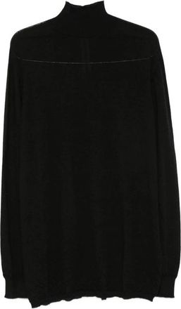 Rick Owens Roll Neck Sweater - Heren - Coltruien - Zwart - L - Truien & Vesten