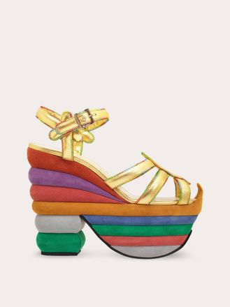 Ferragamo Women Rainbow (1938) Multicolor Size 3