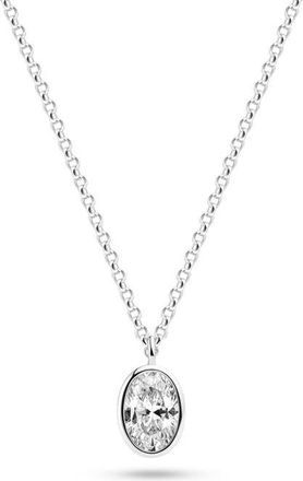 Sif Jakobs Jewellery Necklace Sardinien Ovale in 925 Sterling Silver/white at Nordstrom
