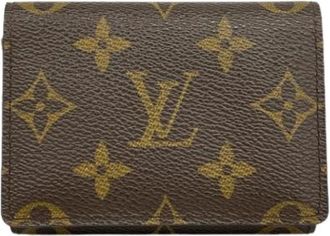 Louis Vuitton Pre-owned Porta Biglietti da Visita - - Pre-owned - unisex - Marrone - ONE SIZE