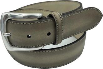 Paolo Vitale Klassieke Riem - unisex - Riemen - Beige - 95 CM - Leer - Accessoires