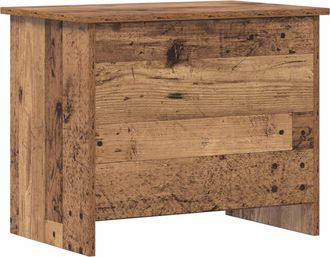 vidaXL Ba&uacute;l De Almacenamiento Madera Envejecida 60 X 40 X 50 Cm Vidaxl