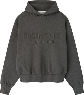 Fear of God Embossed Essentials Classic Hoodie Charcoal Heather 192HO256211F
