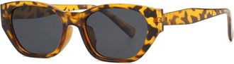 Generic Mens And Womens Outdoor Sunglasses Vacation Small Frame Decorative Sun Glasses(Multi-colored)