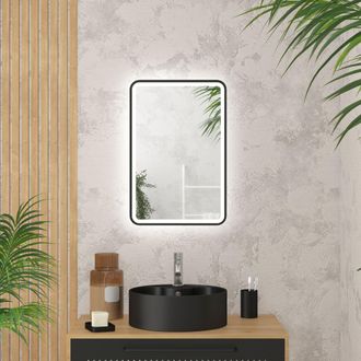 Aurlane Espejo Rectangular - 40x60x4cm - Go Led Rectangular 40