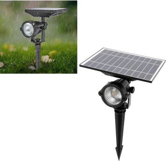 OEM L&aacute;mpara De Jard&iacute;n De 10 W, Ip65, Energ&iacute;a Solar, Luz Exterior Para Jard&iacute;n, Patio Y Decoraci&oacute;n Paisaj&iacute;stica