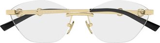 Gucci Gg 2050O Brillen - unisex - Brillen - Geel - 59 MM - Accessoires