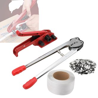 OEM Kit De Flejes Para Embalaje, Material De Acero, Ancho De Fleje De 13 A 19 Mm, Vers&aacute;til Para Uso Dom&eacute;stico E Industrial, F&aacute;cil Operaci&oacute;n En Tres Pasos,