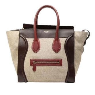 Celine Pre-owned Tote Bags, female, Beige, Size: ONE SIZE Pre-owned Luggage Tote