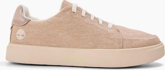 Timberland Womens Emerson Street Canvas Low Top Sneakers - Tan - Size: 8 41.5