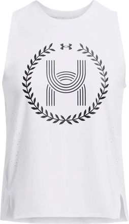 Under Armour Dames/Dames Launch Elite Iso-Chill Tanktop (Wit)
