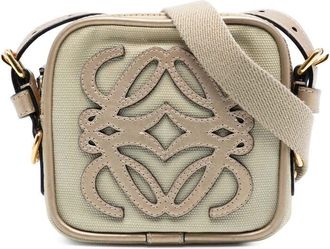 Loewe Pre-owned Loewe Mini Canvas Anagram Crossbody Ladies 340801