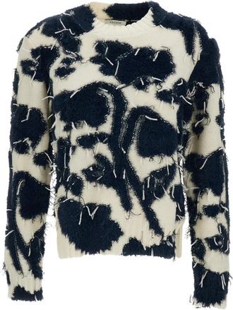 Erdem Ronde hals gebreide kleding - Dames - Ronde hals truien - Veelkleurig - L - Wol - Truien & Vesten